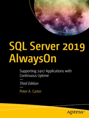 cover image of SQL Server 2019 AlwaysOn